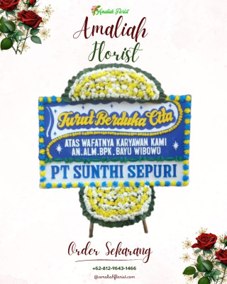 Papan Bunga Duka di Jawa