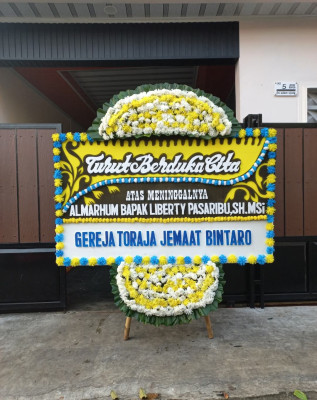Papan Bunga Duka di Jawa