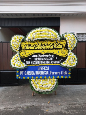 Papan Bunga Duka di Jawa