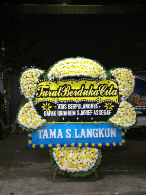 Papan Bunga Duka di Jawa